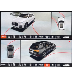 オーディQ5 Q7カー用スーツオリジナルOEMモニター360度カメラハーネス3Dバードパノラマビューフロントリアサイドサラウンド逆 - Product Image 2