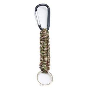 Ngoài Trời Chiến Thuật Survival Carabiner Paracord Keychain Mini Nhôm D Vòng Key Organizer Đi Bộ Đường Dài Công Cụ - Product Image 6