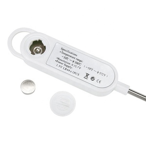 Termómetro digital TP300 con sonda de acero inoxidable Controlador de temperatura Grabador Agua Aceite Batería OEM Personalizable