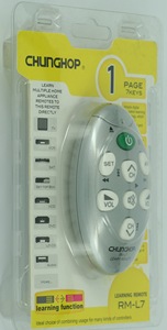 RM-L7 piccoli elettrodomestici telecomando a distanza ir universale con funzione di apprendimento - Product Image 3