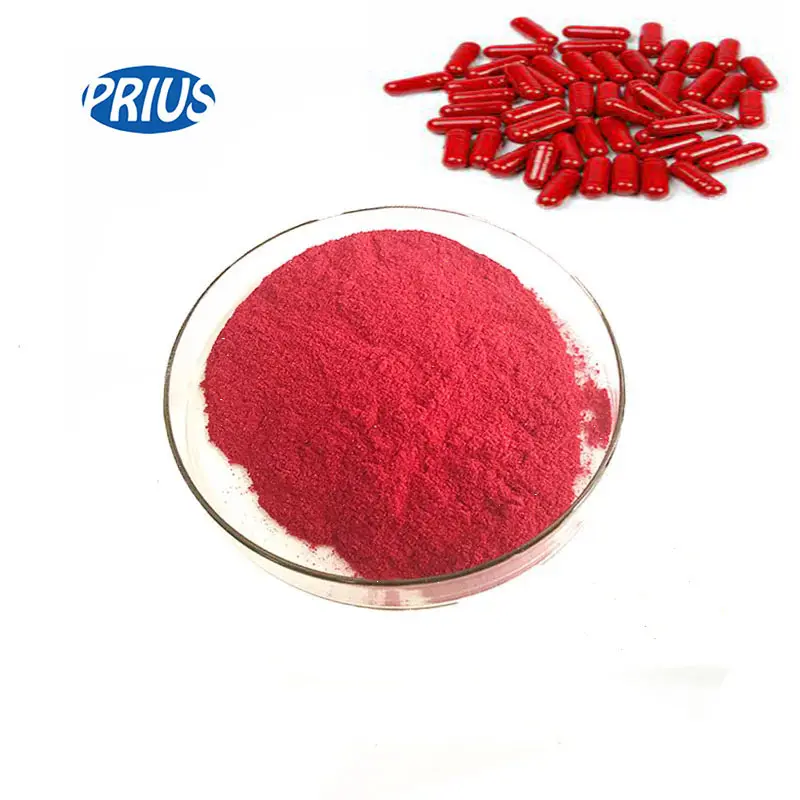 Capsules Herbal supplements Beet root extract with elderberry , Pomegranate and grape seed extract