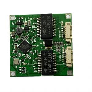 Mini 100Mbps/Gigabit Ethernet Switch <strong>PCB</strong> 4 Port 38*38mm Network Switch Module for Home Office Work OEM ODM