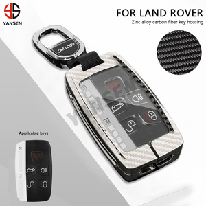 ฝาครอบป้องกันคาร์บอนไฟเบอร์สําหรับLand Rover Range Rover Sport Evoque FreelanderสําหรับJaguar XF XJ XE XJL XF Fobเชลล์ - Product Image 2