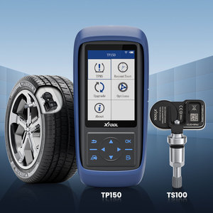 XTOOL-herramienta de diagnóstico TP150 OBD2 TPMS, sistema de supervisión de presión de neumáticos, programa TPMS con Sensor de 315 y 433 MHZ