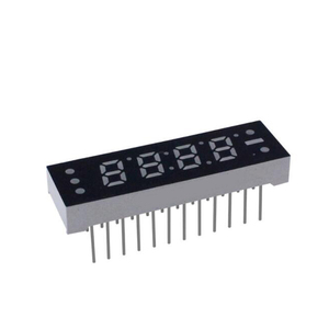 Modulo di visualizzazione dell'orologio digitale a led a 7 segmenti da 0.25 pollici