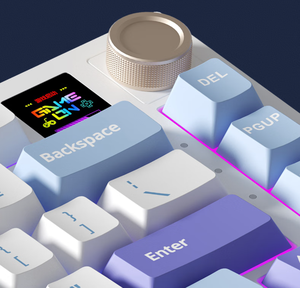 Teclado de interfaz USB retroiluminado RGB inalámbrico de gama alta 2,4G 75% Gaming Mechanical Three Modes para teclado Bluetooth Nuevo producto