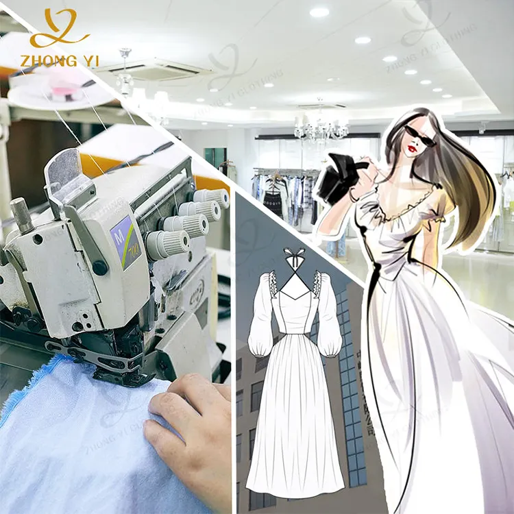 Design di alta qualità del marchio di moda abiti Casual fornitori di abbigliamento donna produttore di abbigliamento fornitore di personalizzare la fabbrica In cina