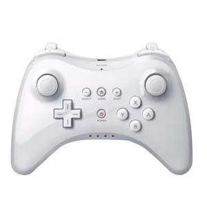 คอนโทรลเลอร์เกมจอยสติ๊กไร้สายแบบคลาสสิกสำหรับ Nintendo Wii U Pro Gamepad จอยควบคุม Manette Mando - Product Image 2