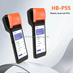 Портативный прочный Android 12,0/13,0 POS-аппарат QR-код сканер Wifi 4G Android Mobile POS-терминальная система с принтером - Product Image 3