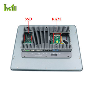 産業用パネルPCIP65オールインワンコンピュータi5-8265U 2つのLANポート - Product Image 6