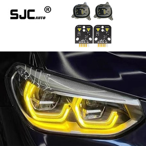 BMW F97 X3M F98 X4M G01 X3 G02 X4 limon sarı modülü için SJC sarı LED modülü yüksek düşük işın kafa lambaları modülü 2022-mevcut - Product Image 2