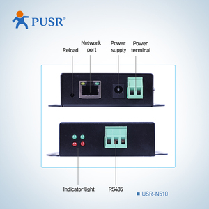 USR-N510 H7-4 versione Modbus Gateway seriale RS485 a Ethernet convertitori a porta singola MQTT/SSL/Modbus RTU a JSON - Product Image 2