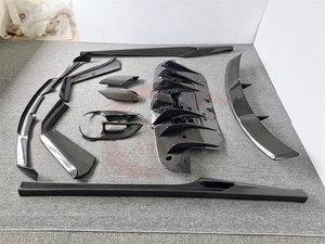 Carbon Bodykit für Ferrari 488 GTB Upgrade im N-Stil Frontstoßstangenlippe Heckdiffusor Seitenschweller Spoilerflügel Seitenschlitz - Product Image 4