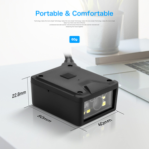 NETUM Mini QR Motor de montaje fijo, lector de código de barras 2D, módulo de código de barras integrado - Product Image 3