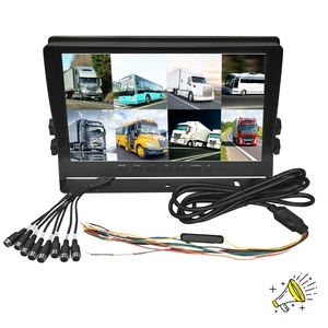 Monitor grabador DVR de 10,1 pulgadas, 4 y 8 canales con cámara Wifi de respaldo inverso para camión, autobús, Coche - Product Image 2