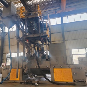 Premium manyetik ayırıcı sfero döküm temizleme kum kaldırma KLWD1205-4 tel örgü kumlama makinesi - Product Image 3