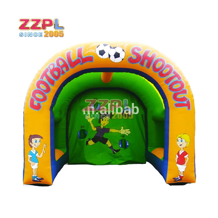 ZZPL Mini Inflatable football toss game /inflatable football throwing games for sale