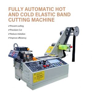 Máquina cortadora de cinta elástica de alimentación automática por ordenador con dispositivo de alimentación auxiliar - Product Image 6