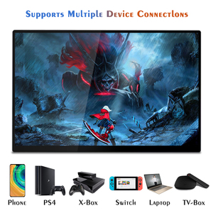 Monitor de pantalla táctil portátil para ordenador, pantalla de juego fhd de alta resolución 15,6, 4k, full Hd, precio de fábrica