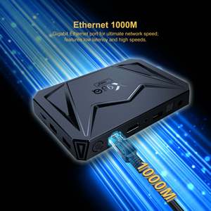 X96Q Pro + กล่องสมาร์ททีวี2025พร้อมแอนดรอยด์14.0 Quad Core Processor 8K HD ความละเอียด2พอร์ต USB WiFi 6รองรับ2.4 ghz/ 5GHz - Product Image 3