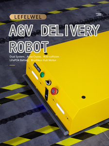 Automatic Guided <strong>Material</strong> Transport Robot <strong>Platform</strong> Transfer Cart Vehicle Heavy <strong>Load</strong> Automated Guided Rail Agv - Product Image 2