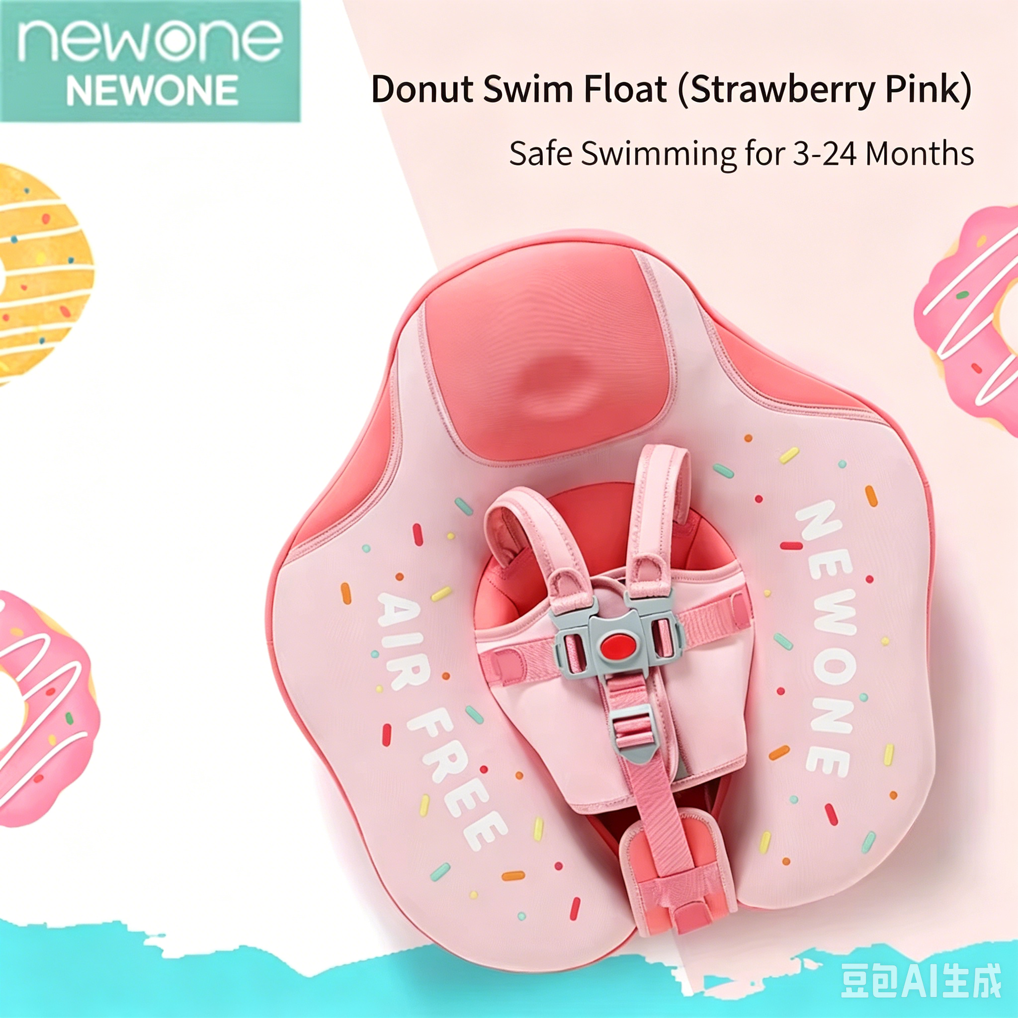 N5792 Donut Lounger Pink