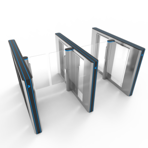 Hochgeschwindigkeits-Drehkreuz mit automatischer Schwenk barriere und QR-Code-Zugangs kontrolle - Product Image 2