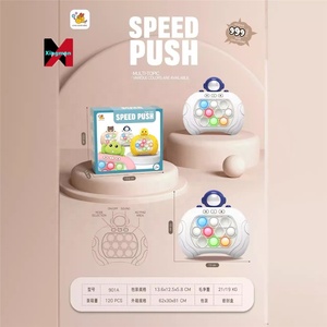 2024 New Quick Pop <strong>Light</strong> <strong>up</strong> Console Game Fast Push <strong>It</strong> Fidget Toy Quick Push Bubble Pop Puzzle Electronic Game - Product Image 3