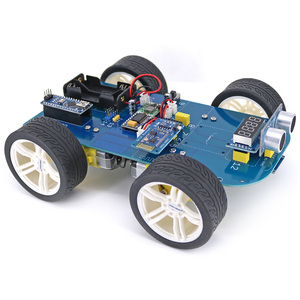 OPEN-SMART 4WD seri blvetooth uyumlu kontrol akıllı araç X kiti w/Arduino öğretici