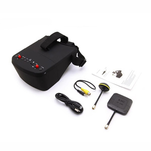 LS-800Dビデオゴーグル5.8G受信40CH画像伝送と5インチDVRレコードFPVリモコン - Product Image 1