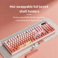 LANGTU LT104 RGB Mechanical <strong>Keyboard</strong> Three Mode Wireless Office Gaming Fullkeys Hot Swap <strong>Keyboard</strong> Wired With Knob&amp;Display - Product Image 3