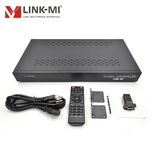 Controlador de pared de video de 8 canales 2x4 4x2 2x3 3x2 2x2 2x2 2x1 Soporte HDMI DVI VGA Entradas USB 1080P Función de zoom de subtítulos