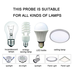 Mini interruptor de luz LED pequeño AC110V 220V con sonda integrada de retardo de tiempo ajustable, SONDA DE Sensor de movimiento infrarrojo PIR