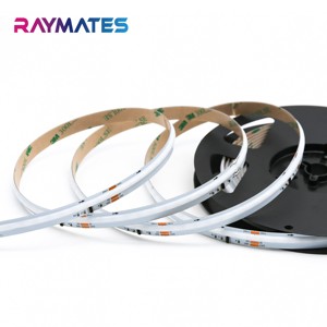 Raymates DreamColor cob แถบไฟ LED 420 24V แบบดิจิทัล rgbic สำหรับเพดานห้อง