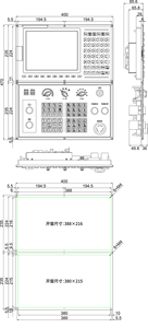 Hochleistungs-CNC-Programmierer-Controller 5-Achsen-CNC-Fräs-CNC-Servocontroller
