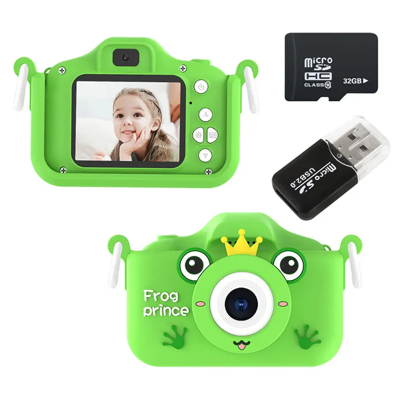 Best Popular Kid Gifts Cartoon Small Toy Video Children 3 to 12 Year Old Children's Digital Cameras Cute Cartoon HD Instant Prin