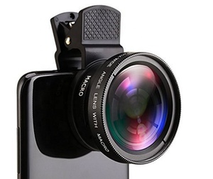 Yüksek kaliteli Zoom 0.45X 2 1 makro geniş açı cep telefonu kamera Lens - Product Image 5