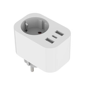 อะแดปเตอร์ตรวจสอบพลังงาน EU Tuya Wi Fi USB 20W PD ที่ชาร์จเร็วปลั๊กเสียบ WiFi อัจฉริยะแบบ C - Product Image 4