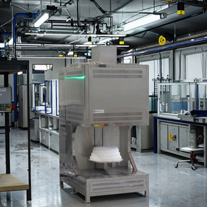 Fornace di tipo elevatore di qualità eccellente 1700C dell'elevatore del forno per il trattamento termico del laboratorio dell'esperimento del solvente di vetro - Product Image 2