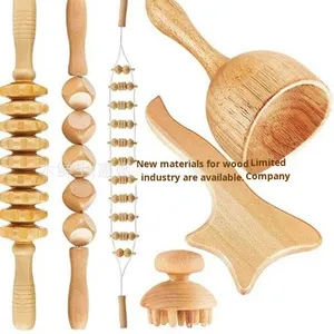Bán buôn Gỗ Massage công cụ trị liệu Kit thoát bạch huyết Massager cho cơ thể định hình Cellulite gua SHA vẻ đẹp chăm sóc cá nhân - Product Image 5