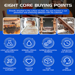 طلاء رمادي مضاد للصدأ من إيبوكسي غني بالزنك للصناعات ذات الأسطح المعدنية الحديدية والسفن - Product Image 5