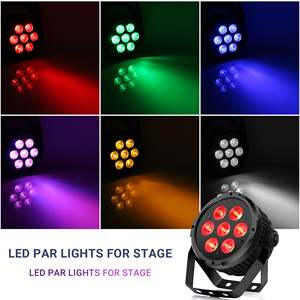 7x8W 5in1 5in1 LED Par işık uzaktan ile kilise stüdyo parti düğün için - Product Image 2