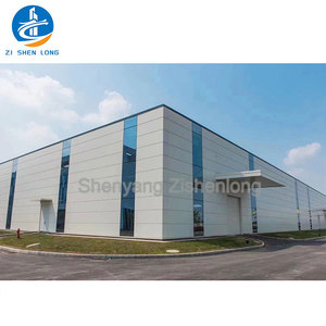 Estructura de acero Edificios Almacén ensamblado Diseño H con materiales de acero H Estructuras de construcción metálicas - Product Image 2