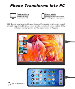 Monitores portátiles Pantalla de publicidad LCD de 8,9 pulgadas Pantalla táctil IPS Módulo de PC Segundo Monitor Cable de TYPE-C de características completas - Product Image 5