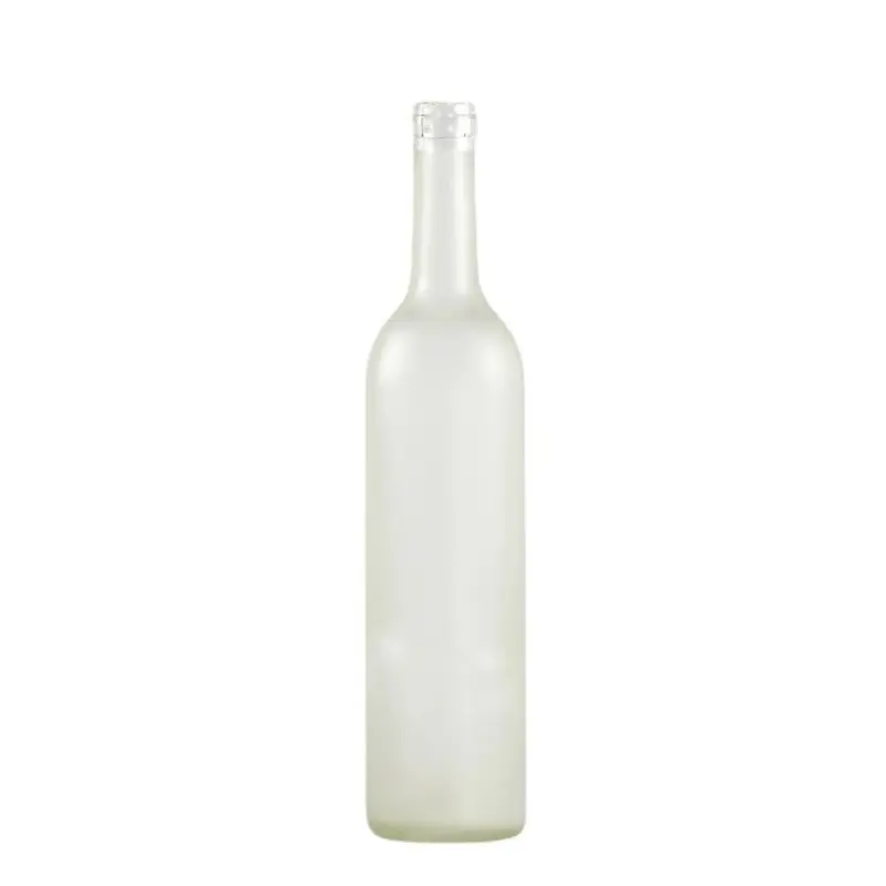 Горячая Распродажа, прозрачная стеклянная бутылка для красного вина, пустая бутылка для вина с пробкой/винтовой крышкой, стеклянная бутылка для вина