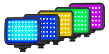 E-reise profesyonel Video ışığı LED-5009C 360 derece tam renkli RGB LED kamera ışık - Product Image 3