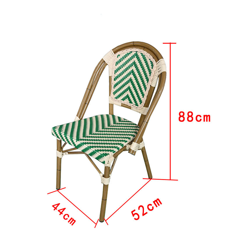 Silla de ratán modelo D