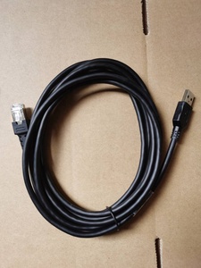 Datalogic <span class=keywords><strong>MAGELLAN</strong></span> 1100i <span class=keywords><strong>800i</strong></span> qs2500 QS6000 sạc nhanh 3A USB RJ45 Cáp máy quét mã vạch bện che chắn Cáp dữ liệu PVC - Product Image 5