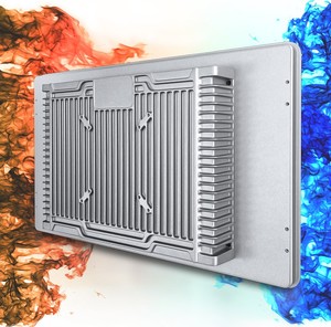 Big Touch <strong>Monitor</strong> <strong>LCD</strong> PCAP Screen <strong>Built</strong>-<strong>in</strong> Installation Embedded/Wall Mount Sturdy &amp; Durable Panel PC Aluminium Alloy Material