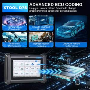 XTOOL D7S Diagnostic Tool Support DoIP CAN FD ECU <strong>Coding</strong> Bidirectional Scanner Key <strong>Programming</strong> OE Full Diagnosis 5000mAh Battery - Product Image 2